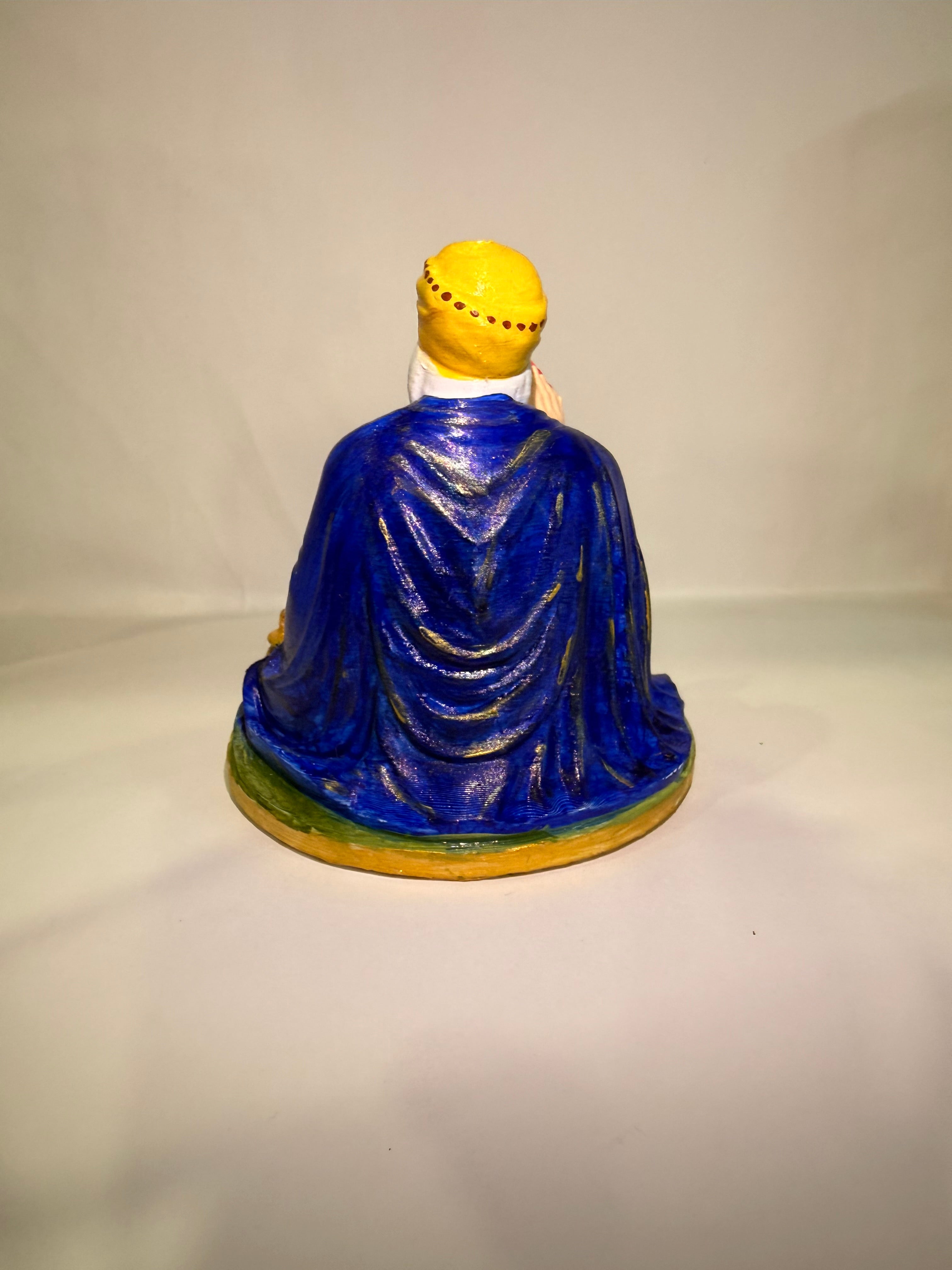 Custom 3D Printed & Hand-Painted Guru Nanak Dev Ji Figurine