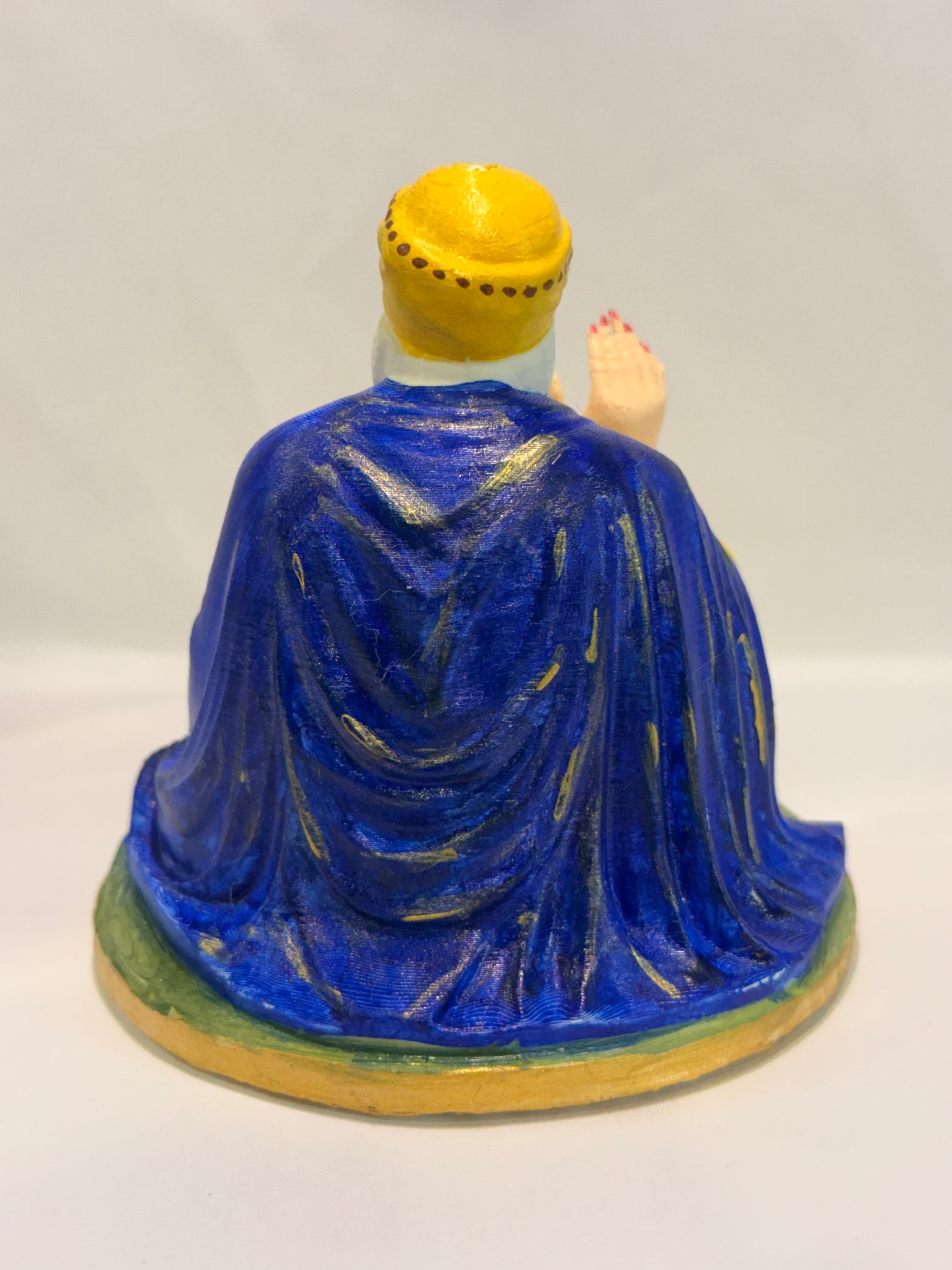 Custom 3D Printed & Hand-Painted Guru Nanak Dev Ji Figurine